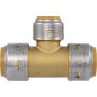 SharkBite 1 In. X 1 In. X 3/4 In. Push-to-Connect Tee Image 3