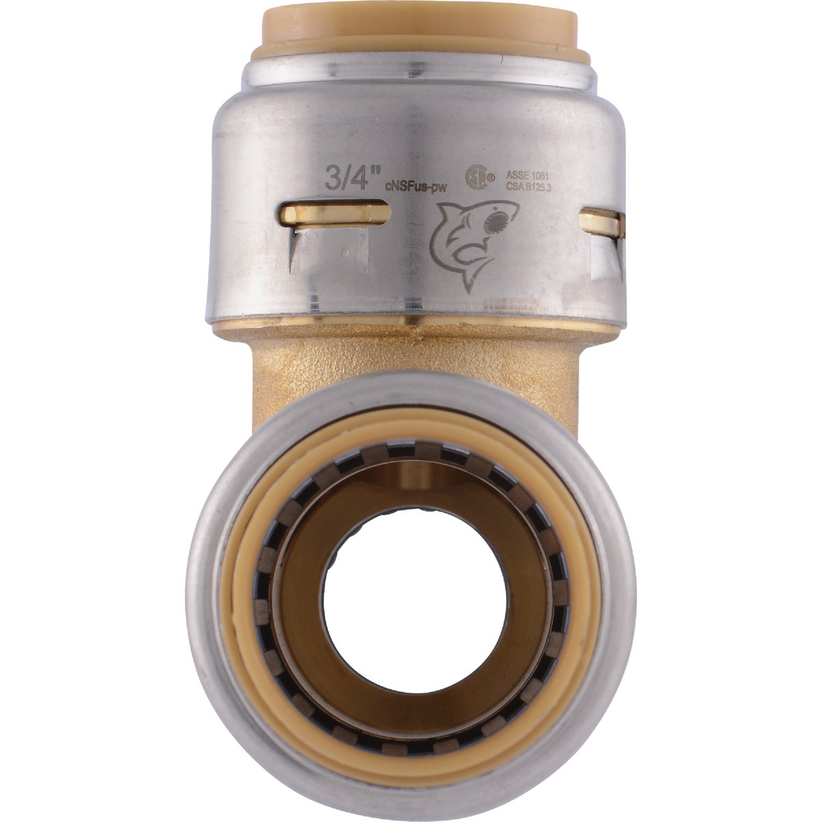 SharkBite 3/4 In. X 1/2 In. X 3/4 In. Push-to-Connect Tee Image 4