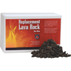 Meeco's Red Devil Black & Reddish-Brown Lava Rock Image 1