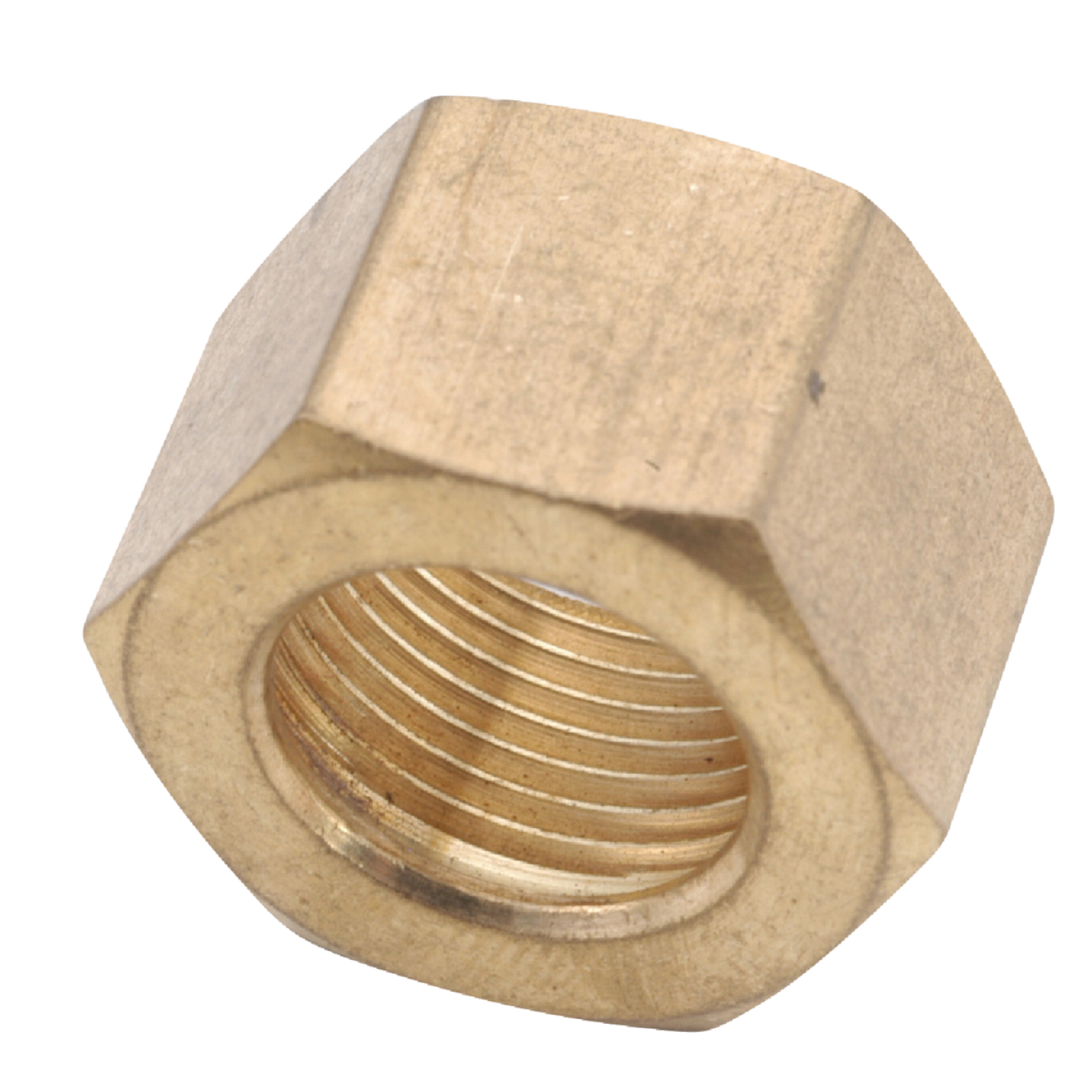 Anderson Metals 1/8 In. Brass Compression Nut (3-Pack) Image 1