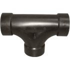 Charlotte Pipe 3 In. Hub x Hub x Hub Two-Way ABS Cleanout Tee Image 1