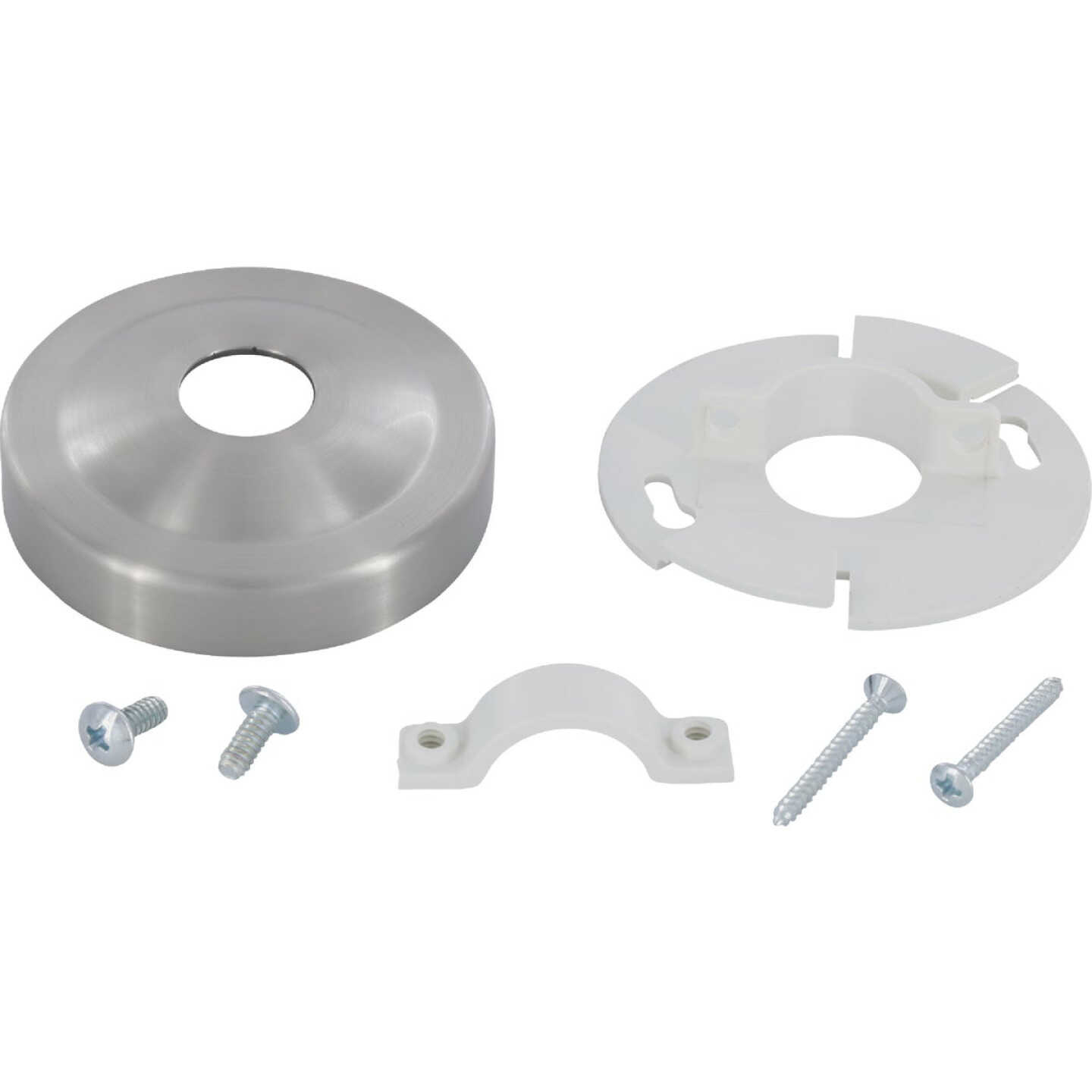 Danco Brushed Nickel Shower Arm Bracket Stabilizer Image 1