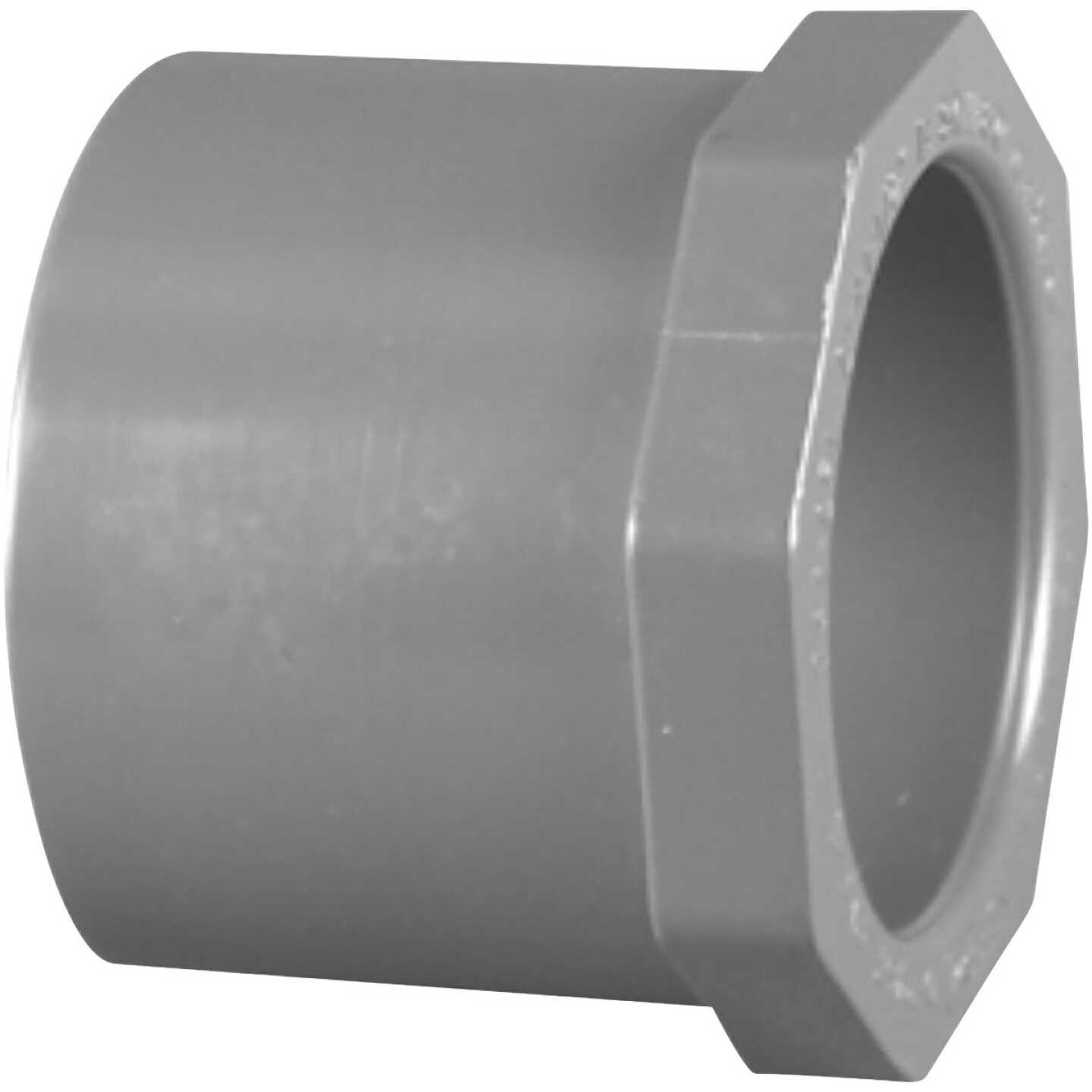 Charlotte Pipe 2 In. Spigot x 1-1/2 In. Slip Schedule 80 PVC Bushing Image 1
