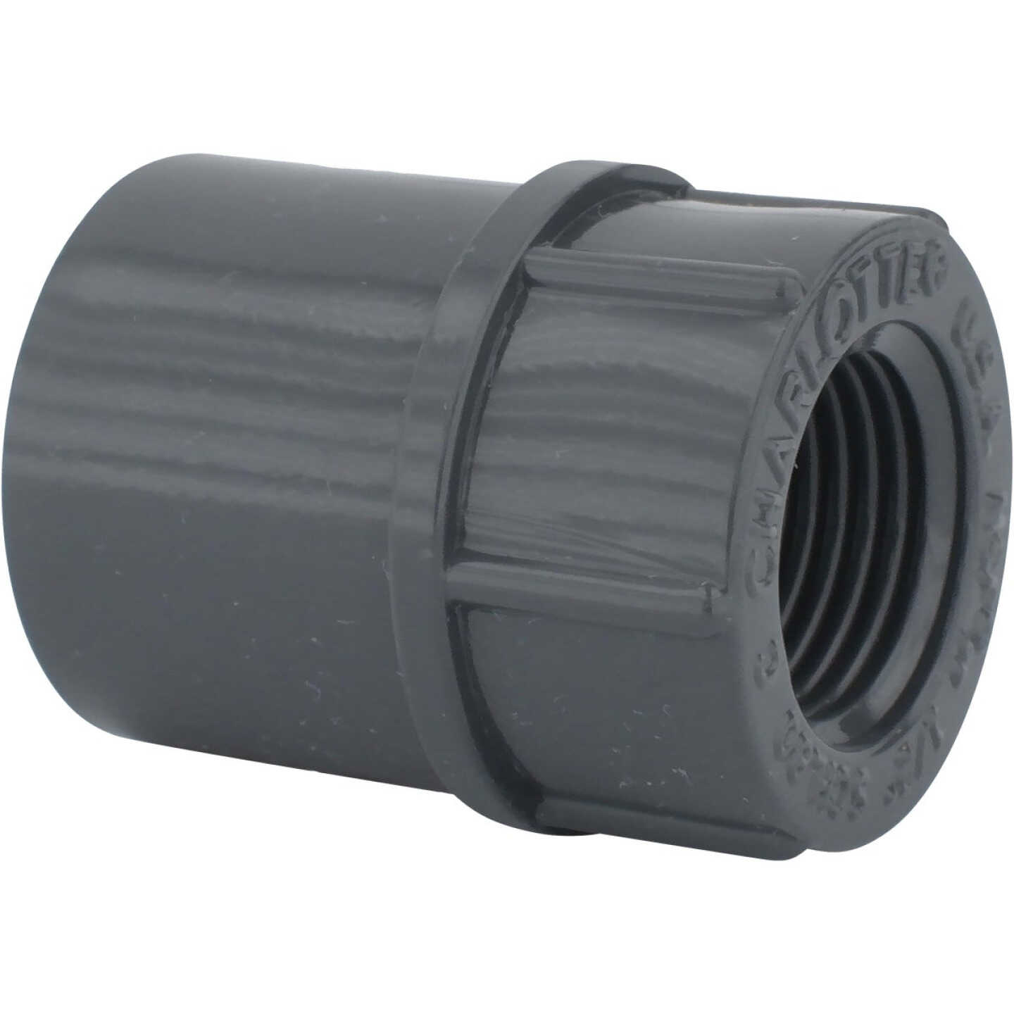 Charlotte Pipe 1/2 In. Schedule 80 Female PVC Adapter Image 1