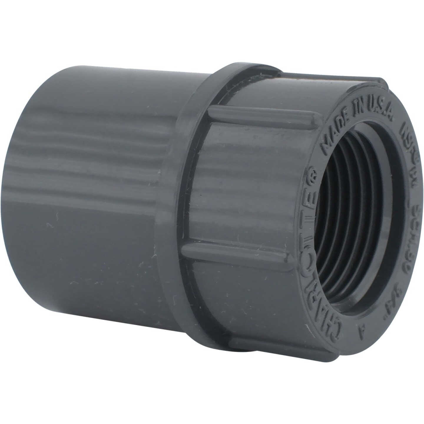 Charlotte Pipe 3/4 In. Schedule 80 Female PVC Adapter Image 1