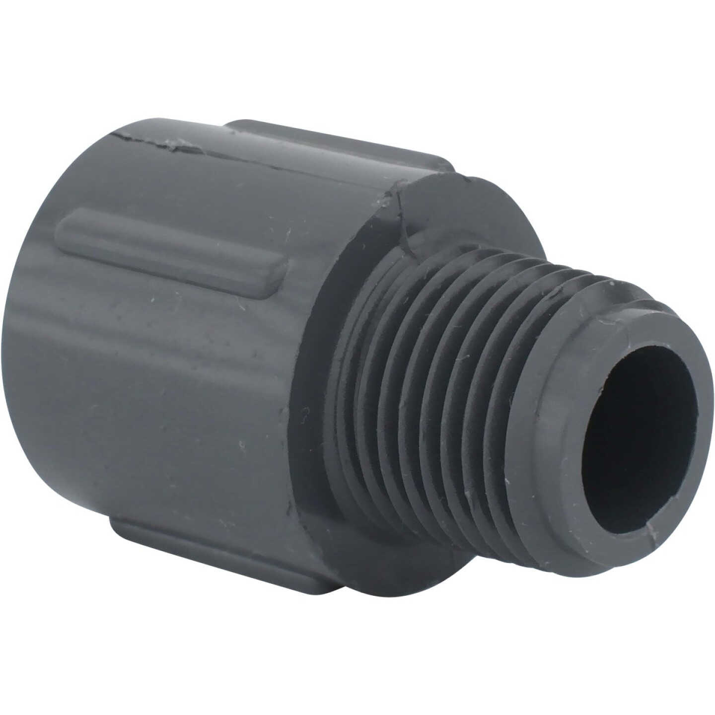 Charlotte Pipe 1/2 In. Schedule 80 Male PVC Adapter Image 1