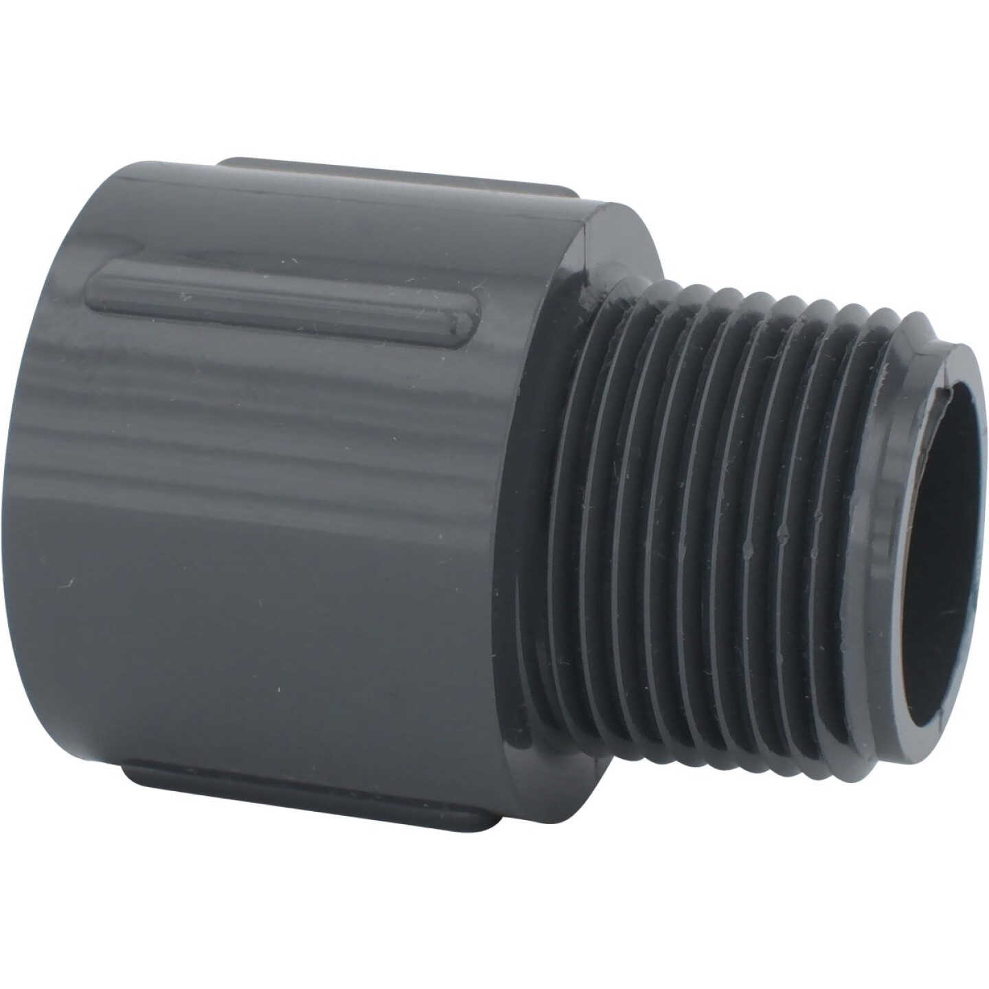 Charlotte Pipe 1 In. Schedule 80 Male PVC Adapter Image 1