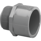 Charlotte Pipe 1-1/4 In. Schedule 80 Male PVC Adapter Image 1