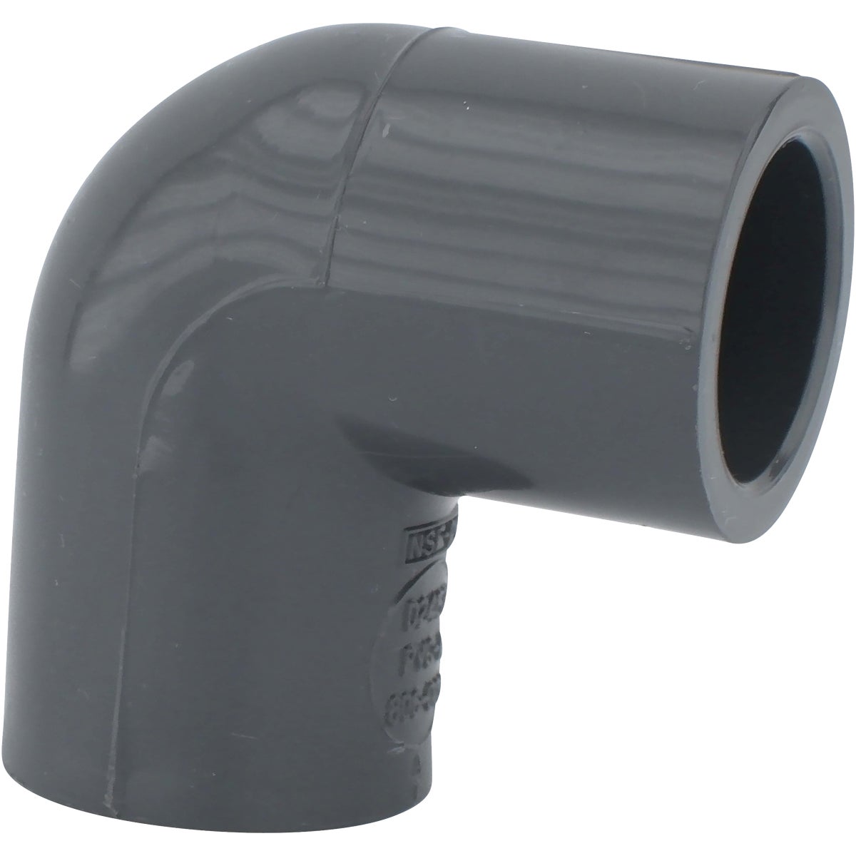 Charlotte Pipe 1/2 In. Slip x Slip Schedule 80 90 Deg. PVC Elbow (1/4 Bend) Image 1