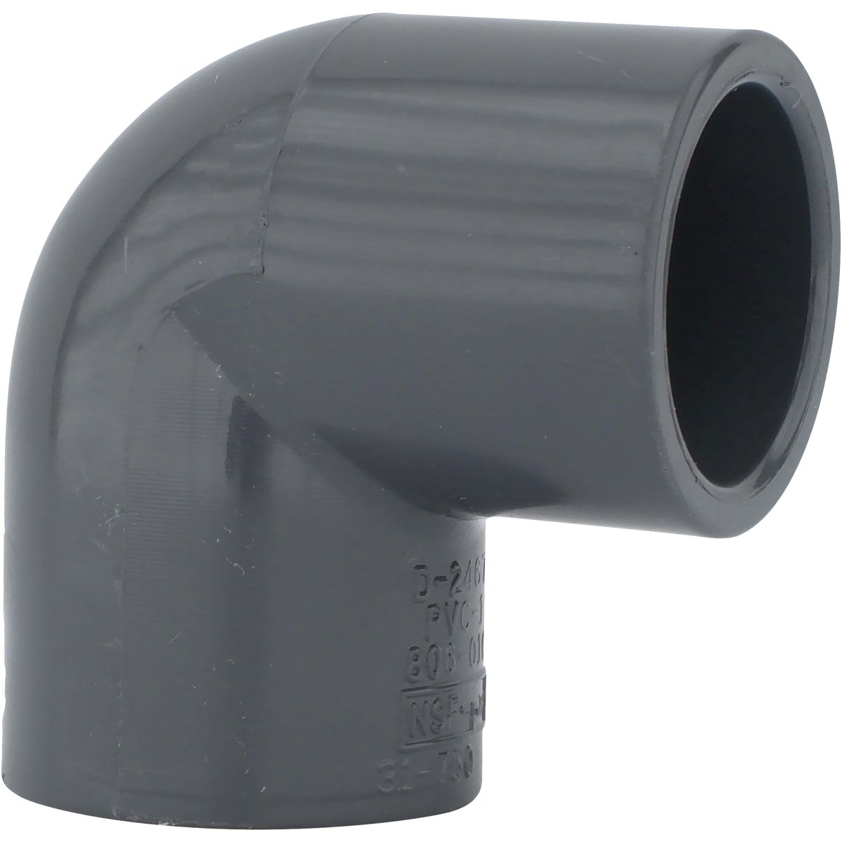 Charlotte Pipe 1-1/2 In. Slip x Slip Schedule 80 90 Deg. PVC Elbow (1/4 Bend) Image 1