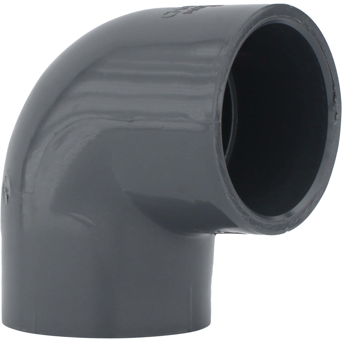 Charlotte Pipe 2 In. Slip x Slip Schedule 80 90 Deg. PVC Elbow (1/4 Bend) Image 1