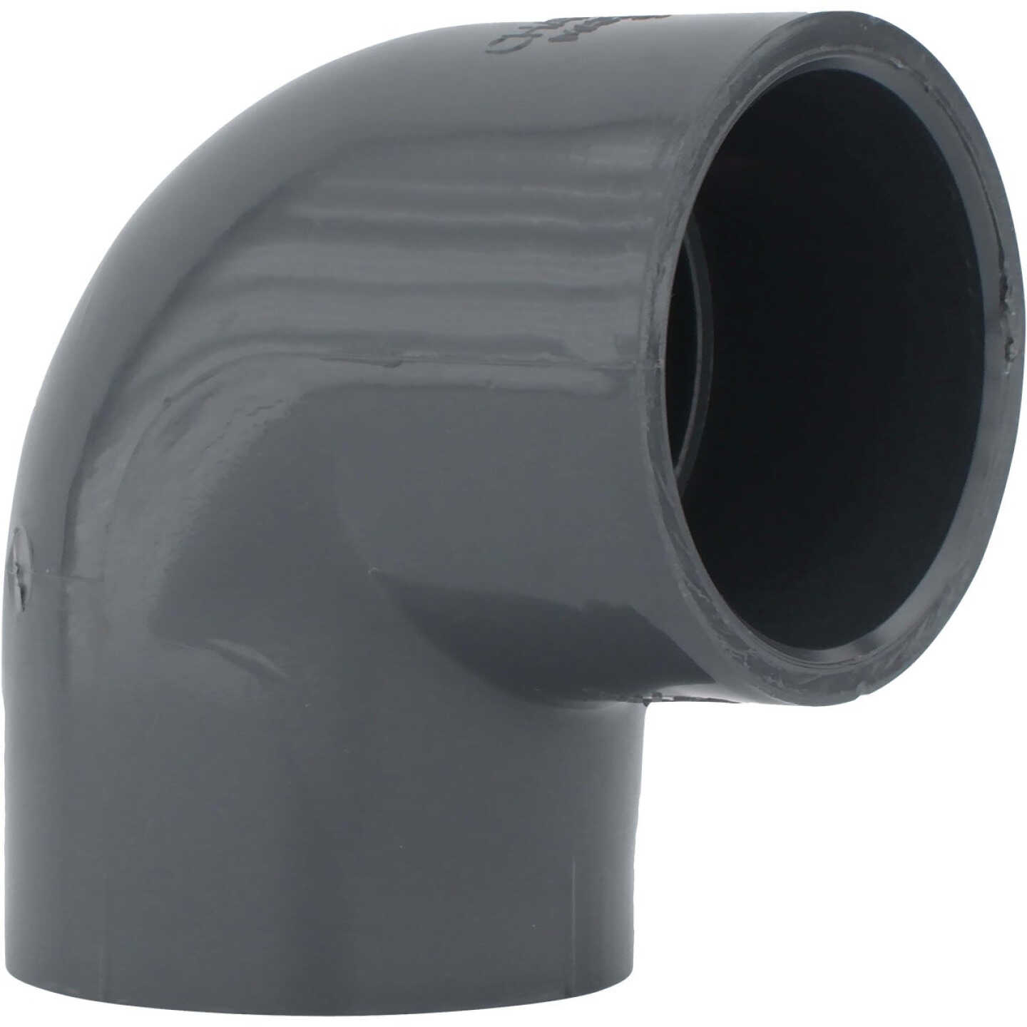 Charlotte Pipe 2 In. Slip x Slip Schedule 80 90 Deg. PVC Elbow (1/4 Bend) Image 1