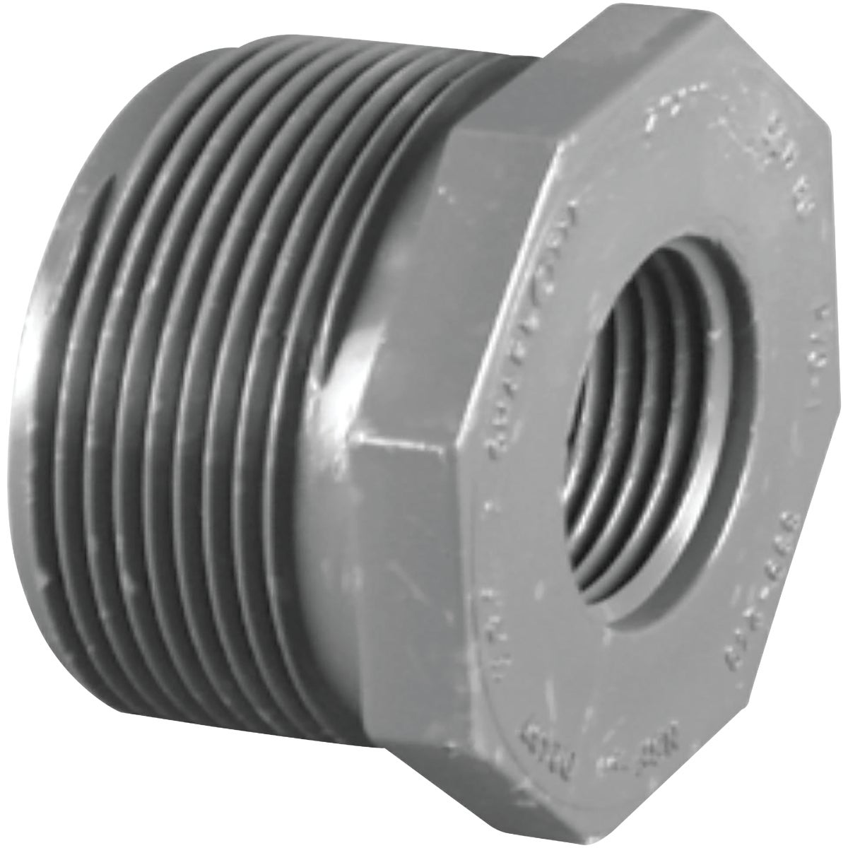 Charlotte Pipe 1 In. M.I.P. x 3/4 In. F.I.P. Schedule 80 PVC Bushing Image 1