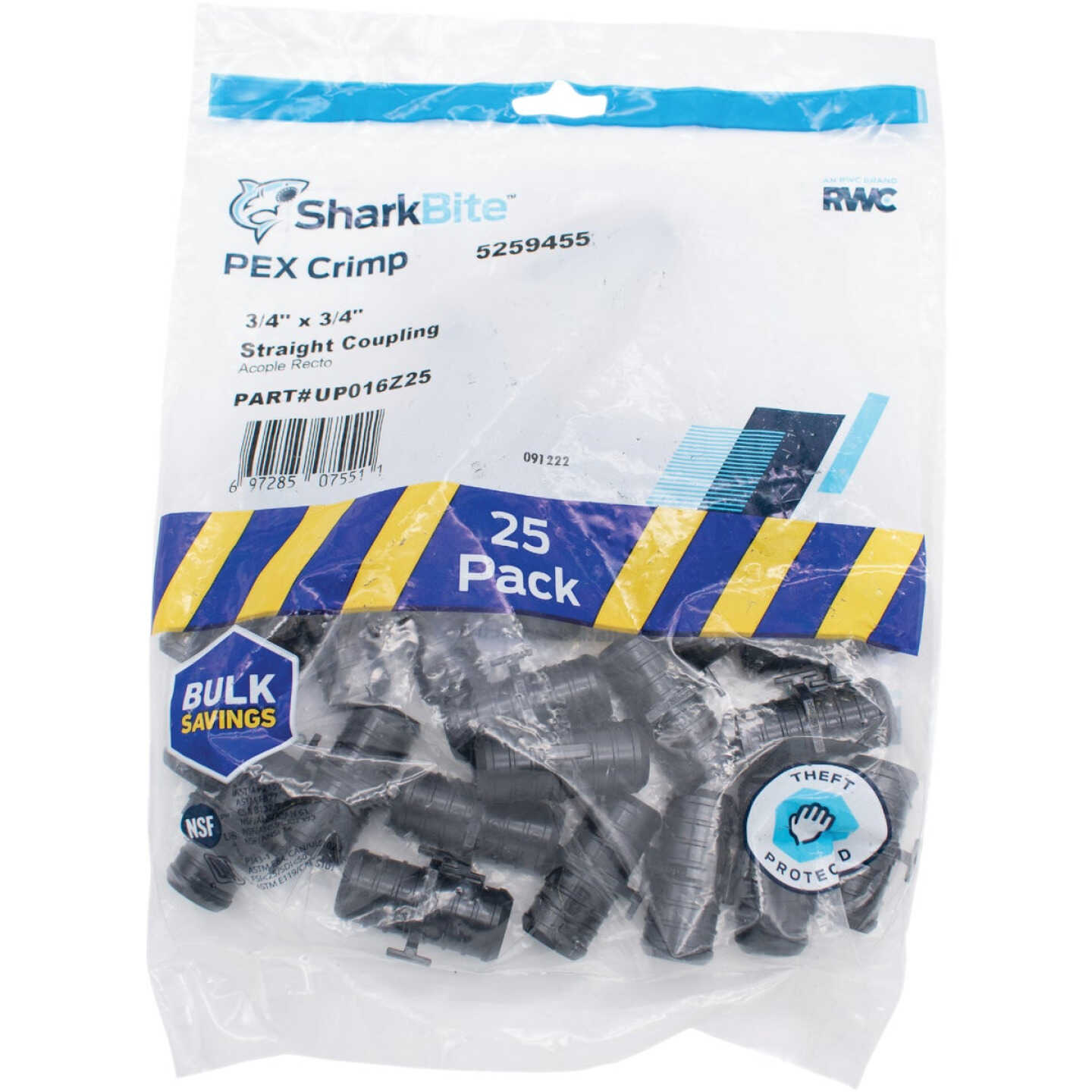 SharkBite PEX-B 3/4 In. Poly Alloy Barb Coupling (25-Pack) Image 2