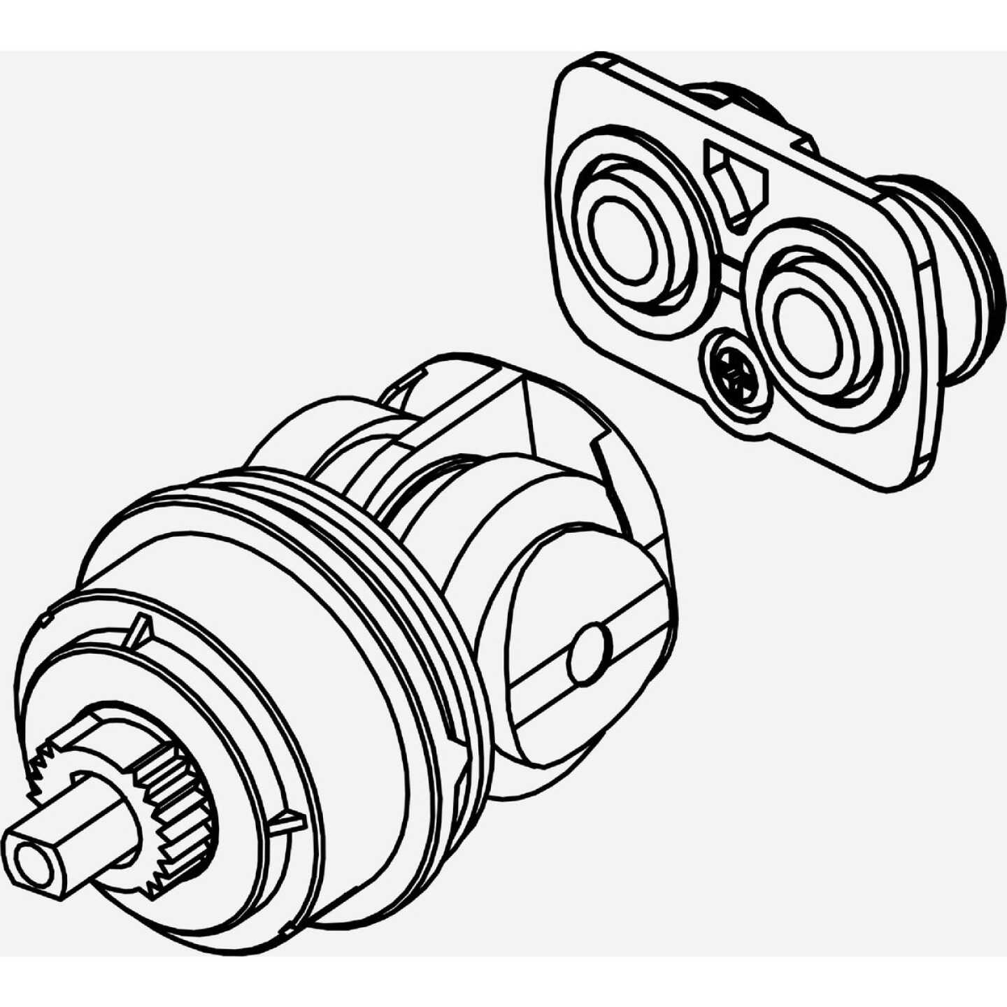 Danco Cartridge for Delta 17 Series MultiChoice Tub & Shower Faucets Image 3