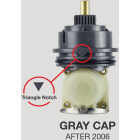 Danco Cartridge for Delta 17 Series MultiChoice Tub & Shower Faucets Image 2