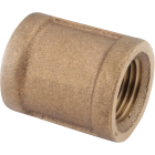 Anderson Metals 3/8 In. Threaded Red Brass Coupling Image 1