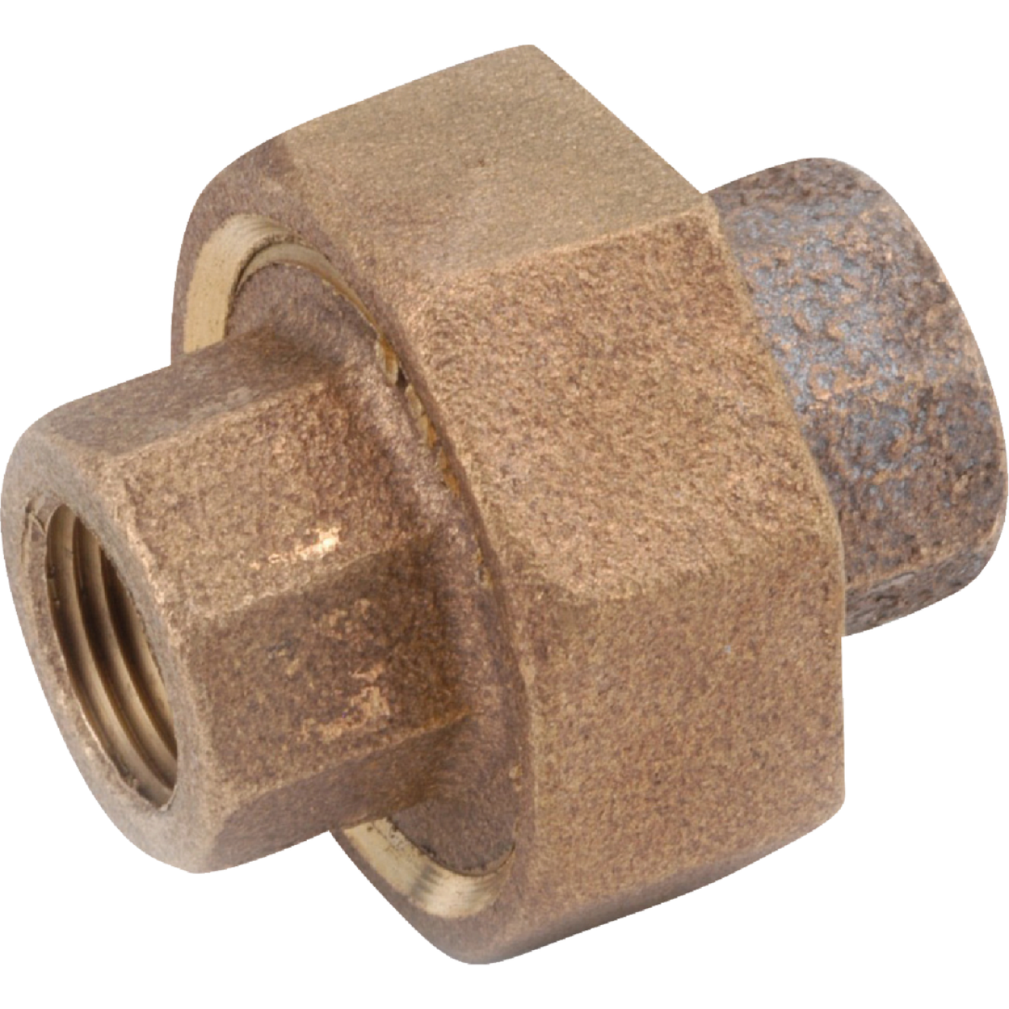 Anderson Metals 1/2 In. Red Brass Threaded Union Image 1