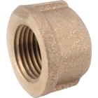Anderson Metals 1/2 In. Red Brass Threaded Pipe Cap Image 1