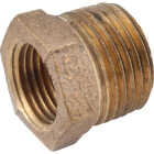 Anderson Metals 3/8 In. MPT x 1/4 In. FPT Red Brass Hex Reducing Bushing Image 1