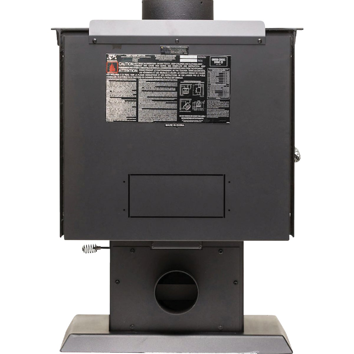 US Stove Ashley Hearth Products 1,200 Sq. Ft. Wood Stove Image 6
