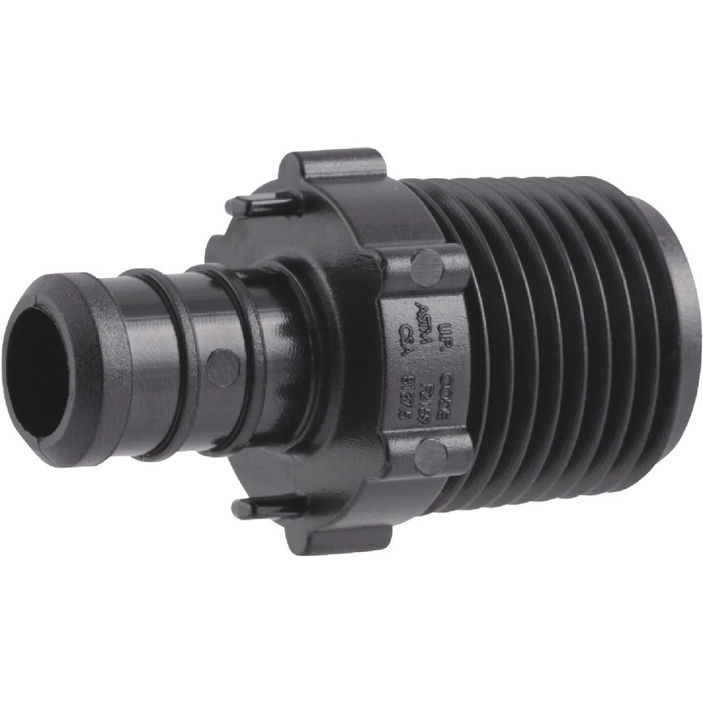 SharkBite 1/2 In. Barb x 1/2 In. MPT Poly-Alloy PEX Adapter (5-Pack) Image 1