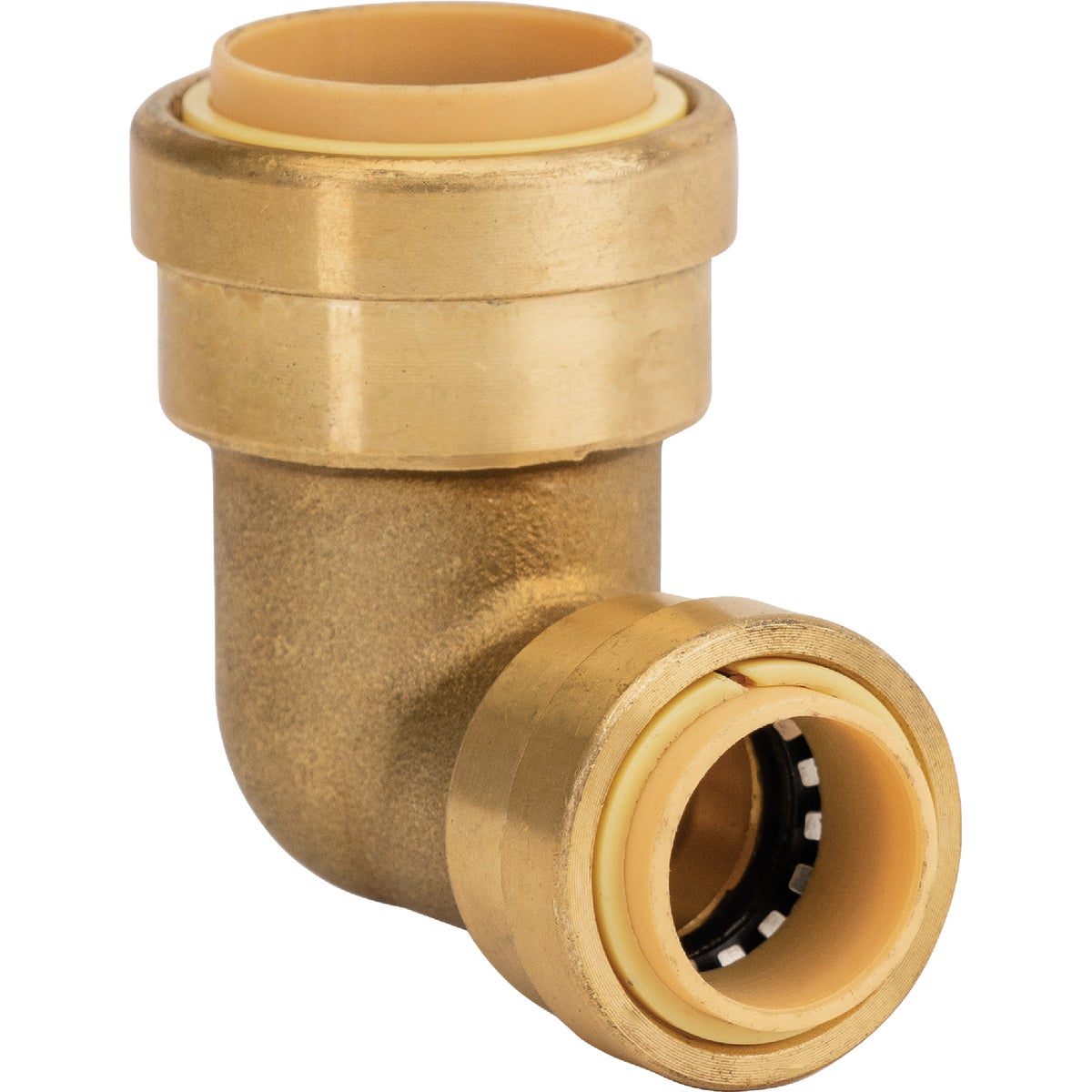 QuickFitting 3/4 In. x 1/2 In. Push-to-Connect Brass 90 Deg Reducing Elbow Image 4