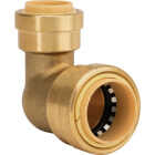 QuickFitting 3/4 In. x 1/2 In. Push-to-Connect Brass 90 Deg Reducing Elbow Image 1