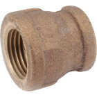 Anderson Metals 3/4 In. x 1/2 In. Threaded Reducing Brass Coupling Image 1