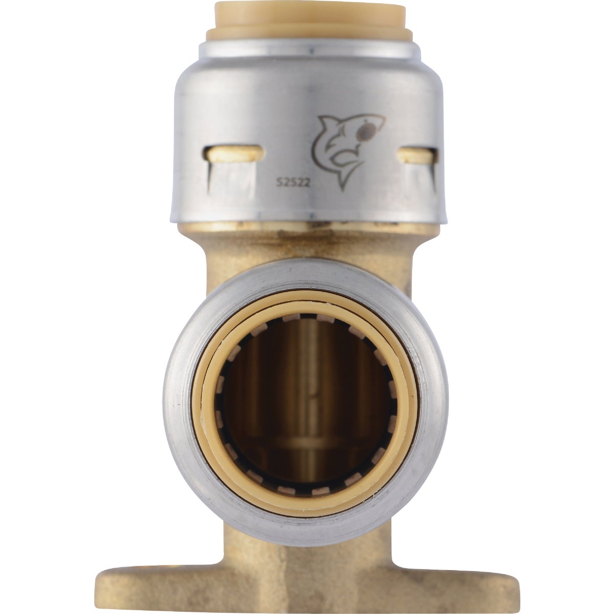 SharkBite 1/2 In. PTC x 1/2 In. PTC 90 Deg. Push-to-Connect Drop Ear Brass Elbow (1/4 Bend) Image 3