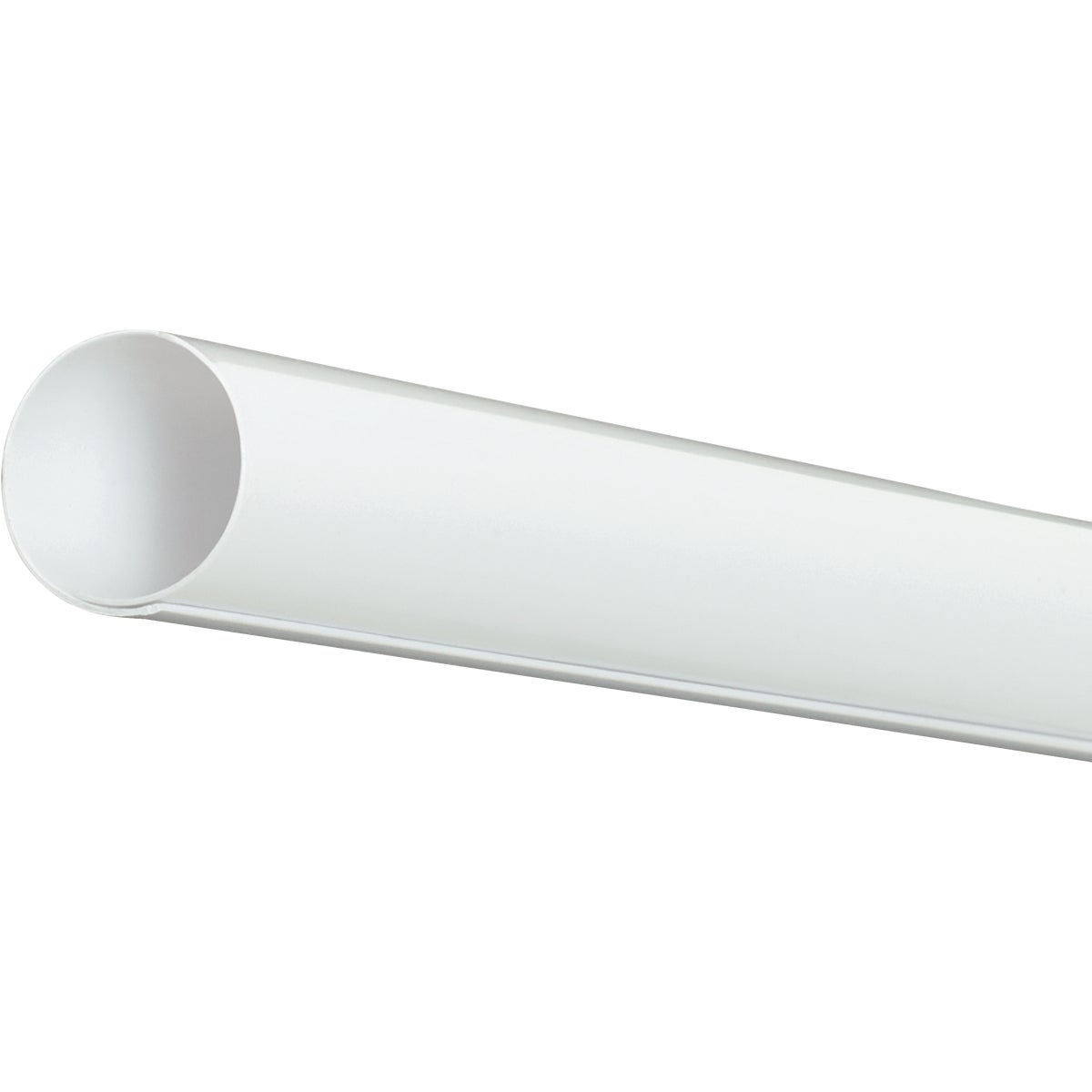 Zenith Zenna Home 60 In. White Shower Rod Cover Image 1