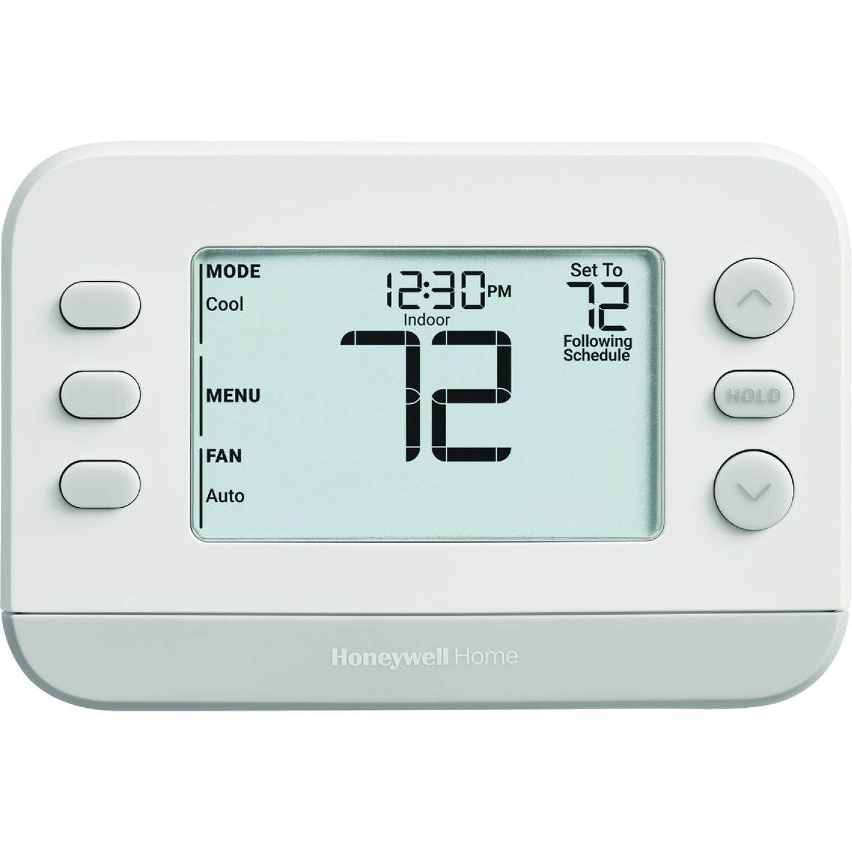 Honeywell Home X2P Flexible Schedule Two-Stage Programmable White Digital Thermostat