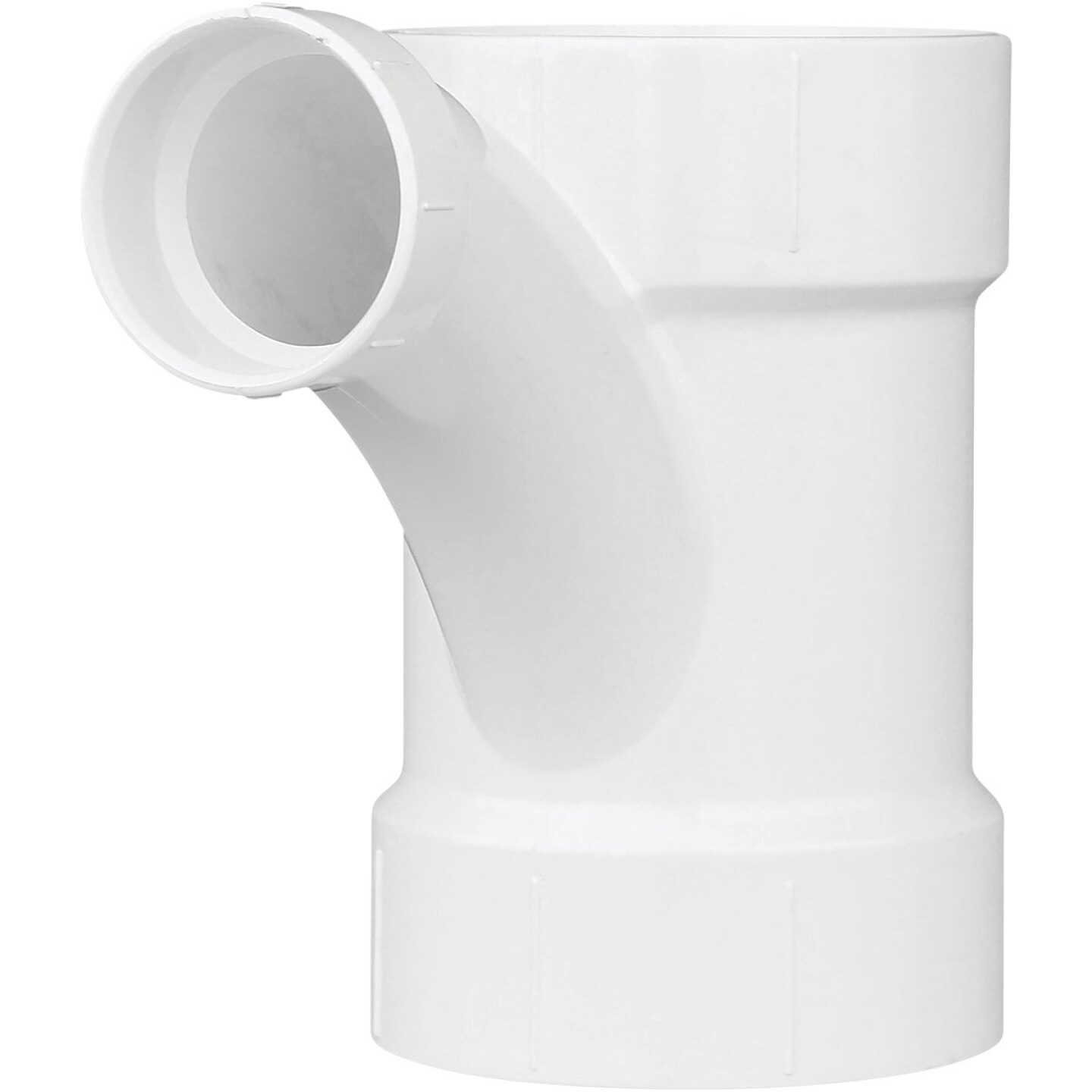 Charlotte Pipe 4 In. X 4 In. X 2 In. Reducing Tee-Wye PVC Tee Image 1