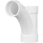 Charlotte Pipe 4 In. X 4 In. X 3 In. Reducing Tee-Wye PVC Tee Image 1