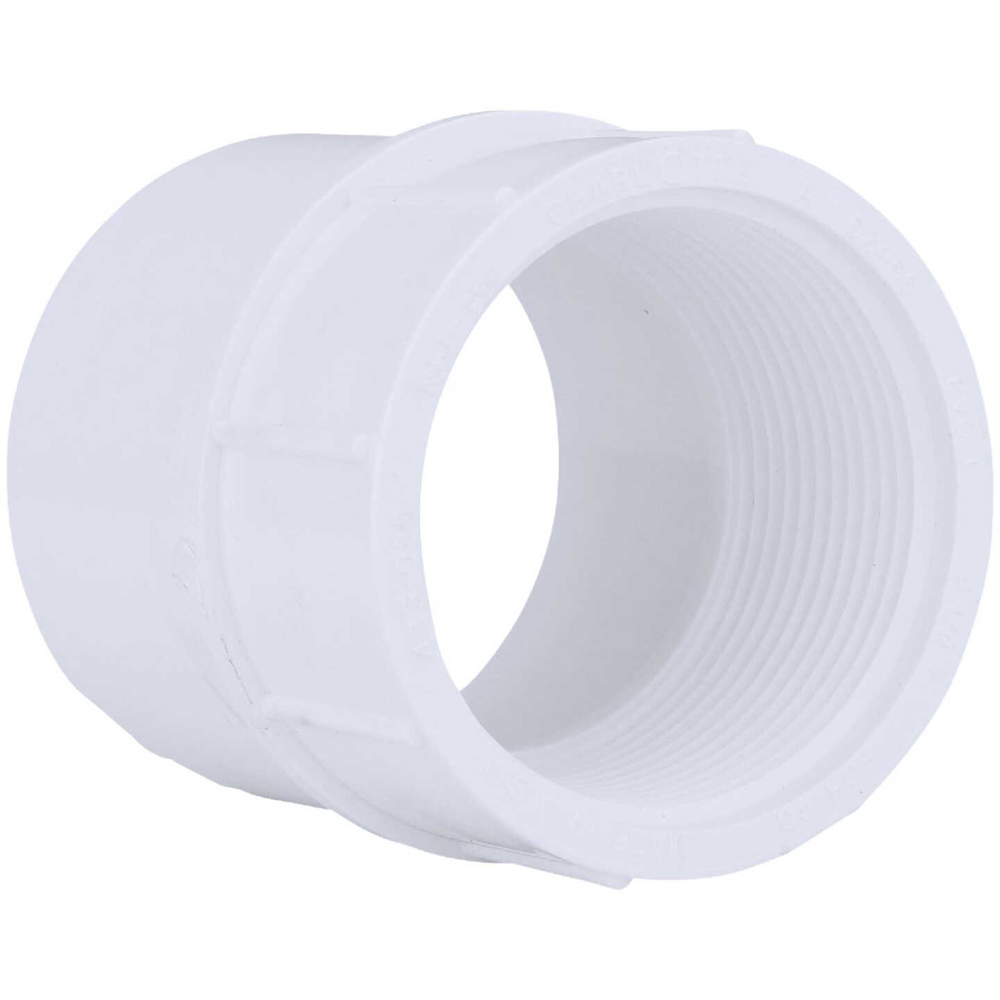 Charlotte Pipe 2-1/2 In. Schedule 40 Female PVC Adapter Image 1