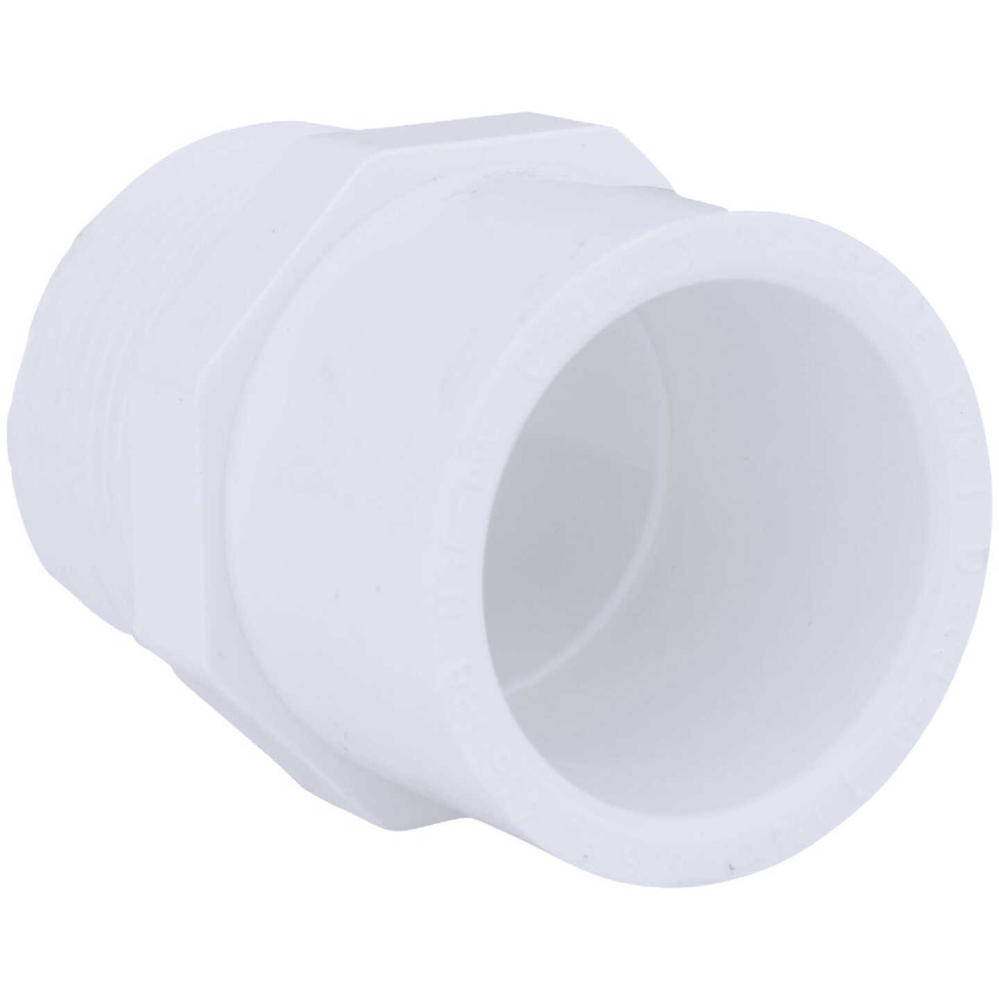Charlotte Pipe 1-1/4 In. x 1 In. Schedule 40 Male PVC Adapter Image 1