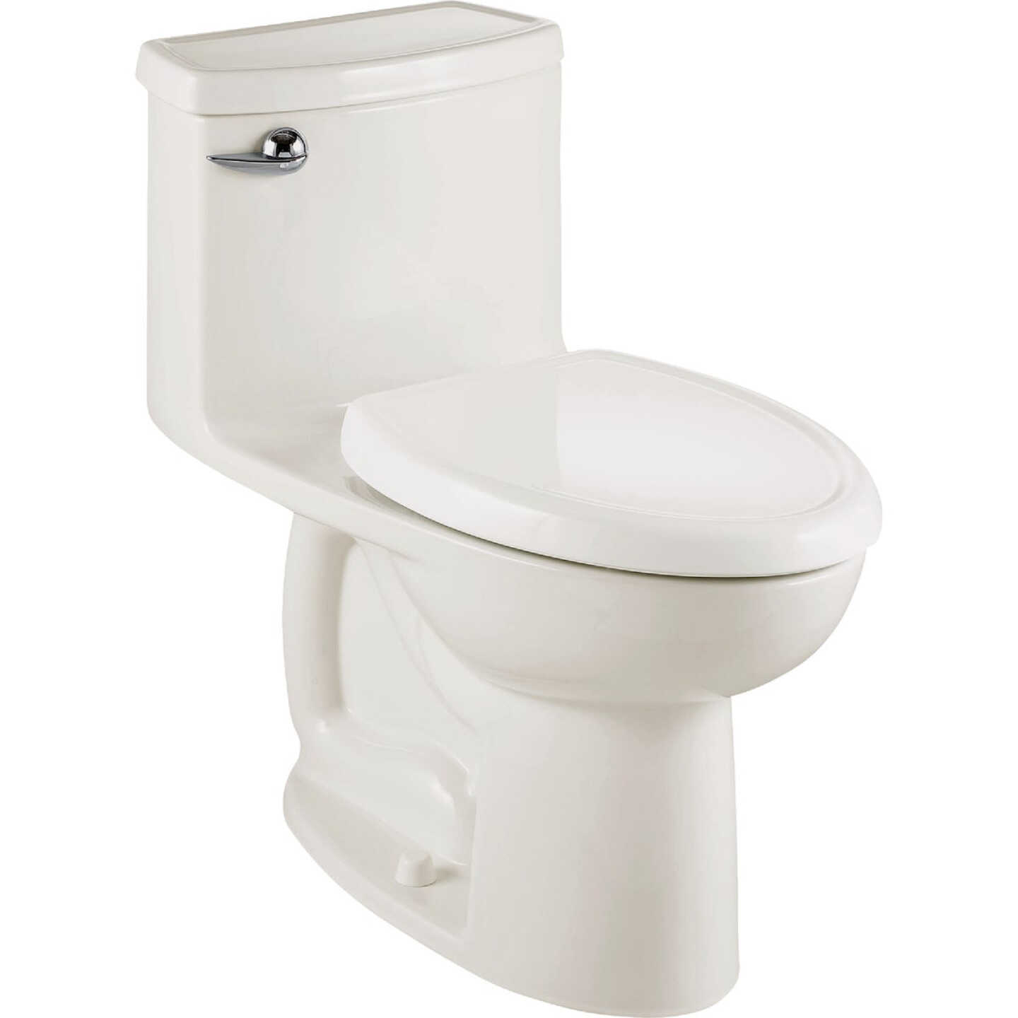 American Standard Cadet 3 Compact White Right Height Elongated Bowl 1.28 GPF Toilet Image 1