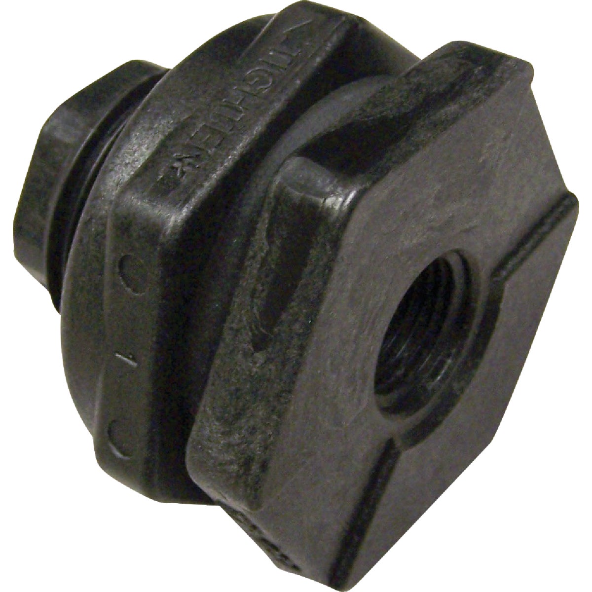 Abbott Rubber 1/2 In. Bulkhead Adapter