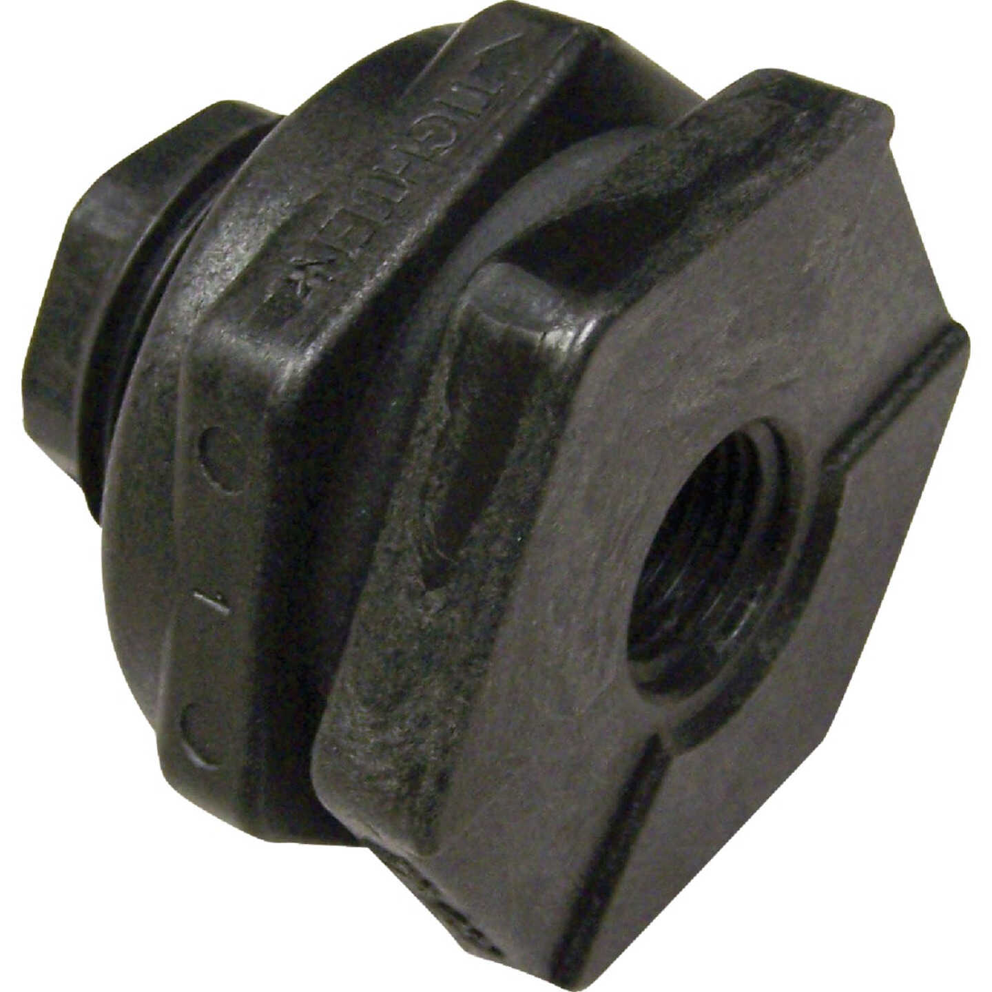 Abbott Rubber 1/2 In. Bulkhead Adapter Image 1