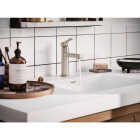 Moen Rinza 1-Handle Lever Centerset Bathroom Faucet, Spot Resist Brushed Nickel Image 3