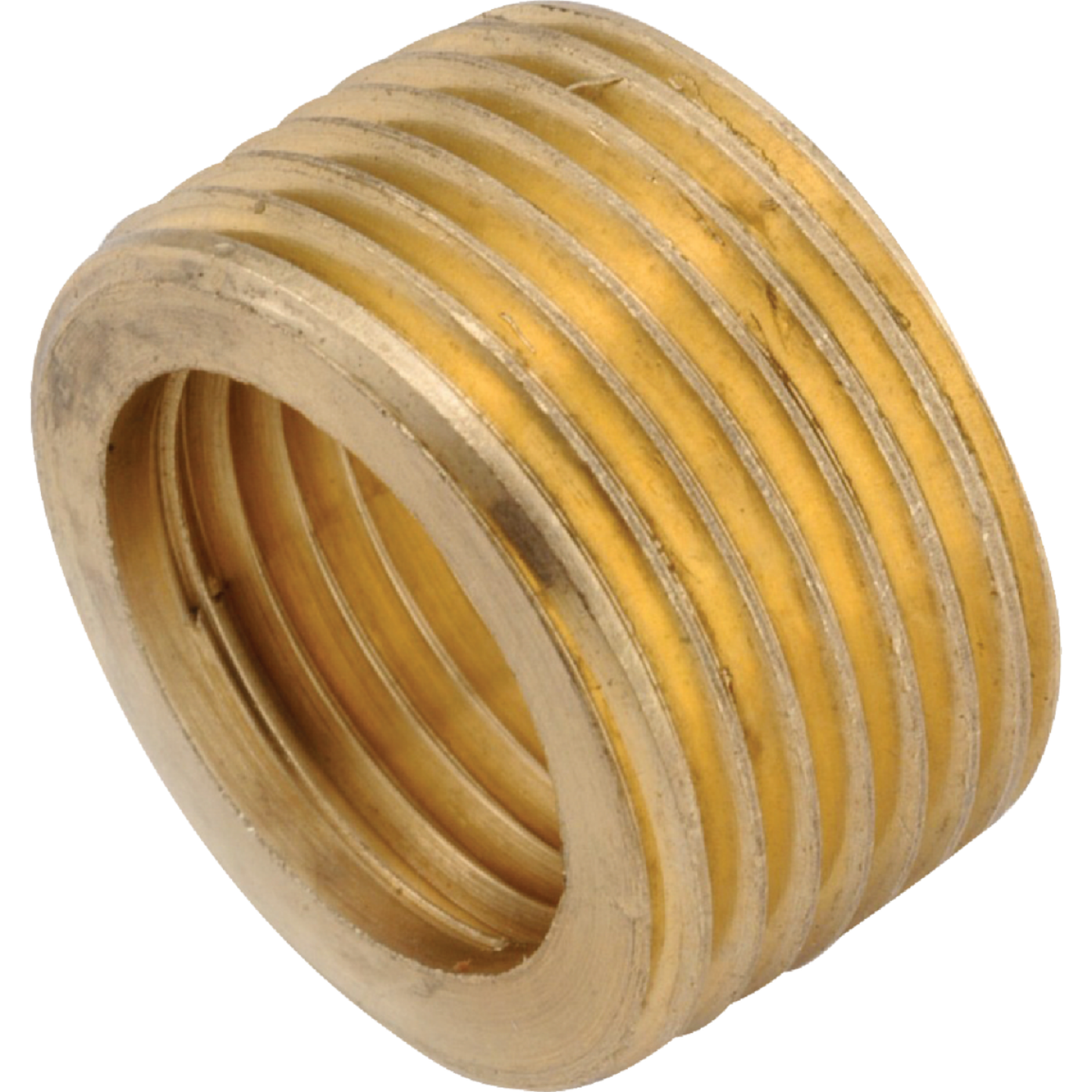Anderson Metals 3/8 In. FIP x 1/2 In. MIP Red Brass Face Bushing Image 1