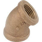 Anderson Metals 1/2 In. 45 Deg. Red Brass Elbow (1/8 Bend) Image 1