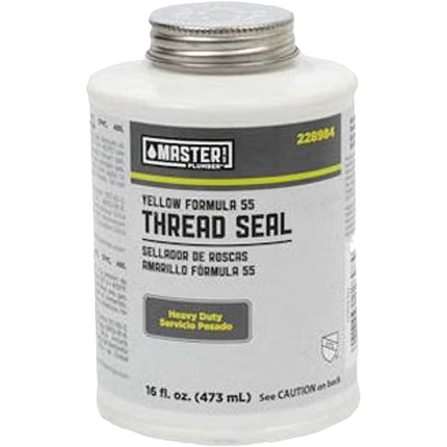 Master Plumber 4 Oz. Yellow Formula 55 Thread Seal Image 1