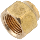 Anderson Metals 3/8 In. Brass Forged Short Flare Nut Image 1
