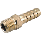 Anderson Metals 1/4 In. ID x 3/8 In. MPT Brass Hose Barb Image 1