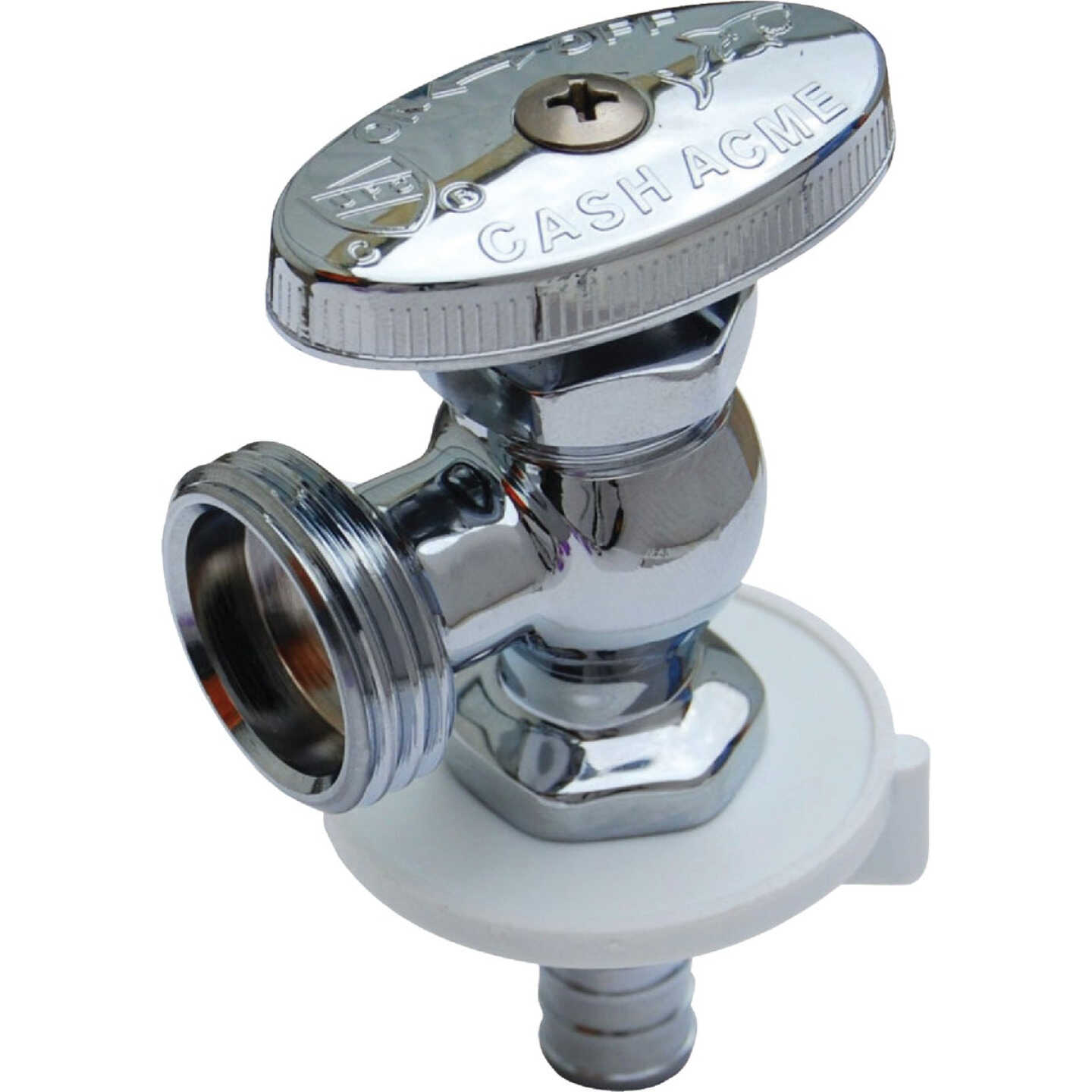 SharkBite 1/2 In. CFX x 3/4 In. MGH Angle Pex Stop Valve Image 1