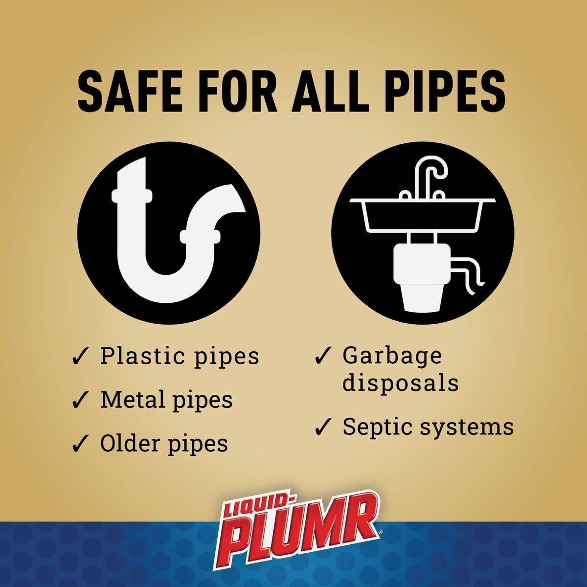 Liquid-Plumr 80 Oz. Pro-Strength Full Drain Clog Destroyer (2-Pack) Image 7