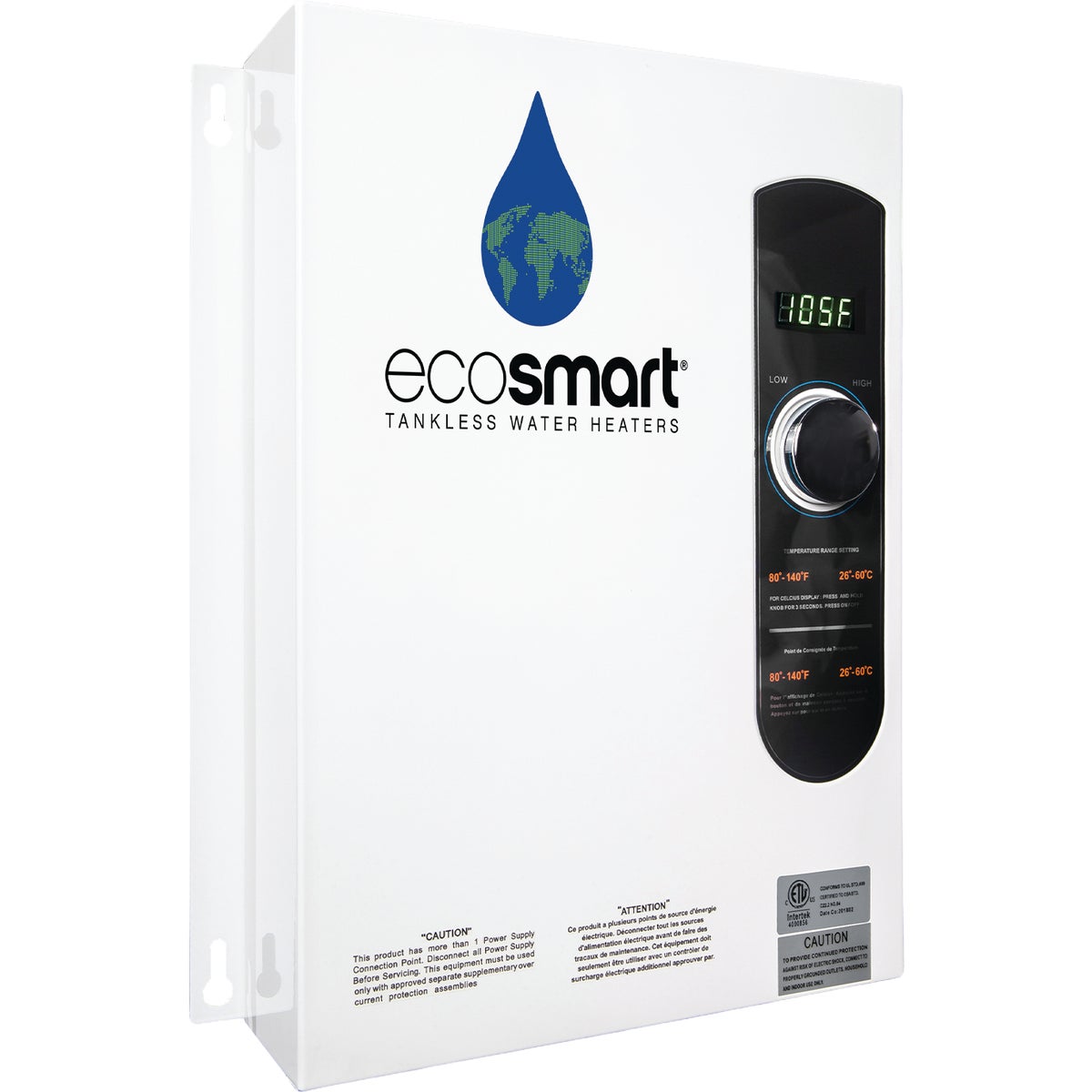 EcoSMART 240V Single Phase 18kW Tankless Electric Water Heater