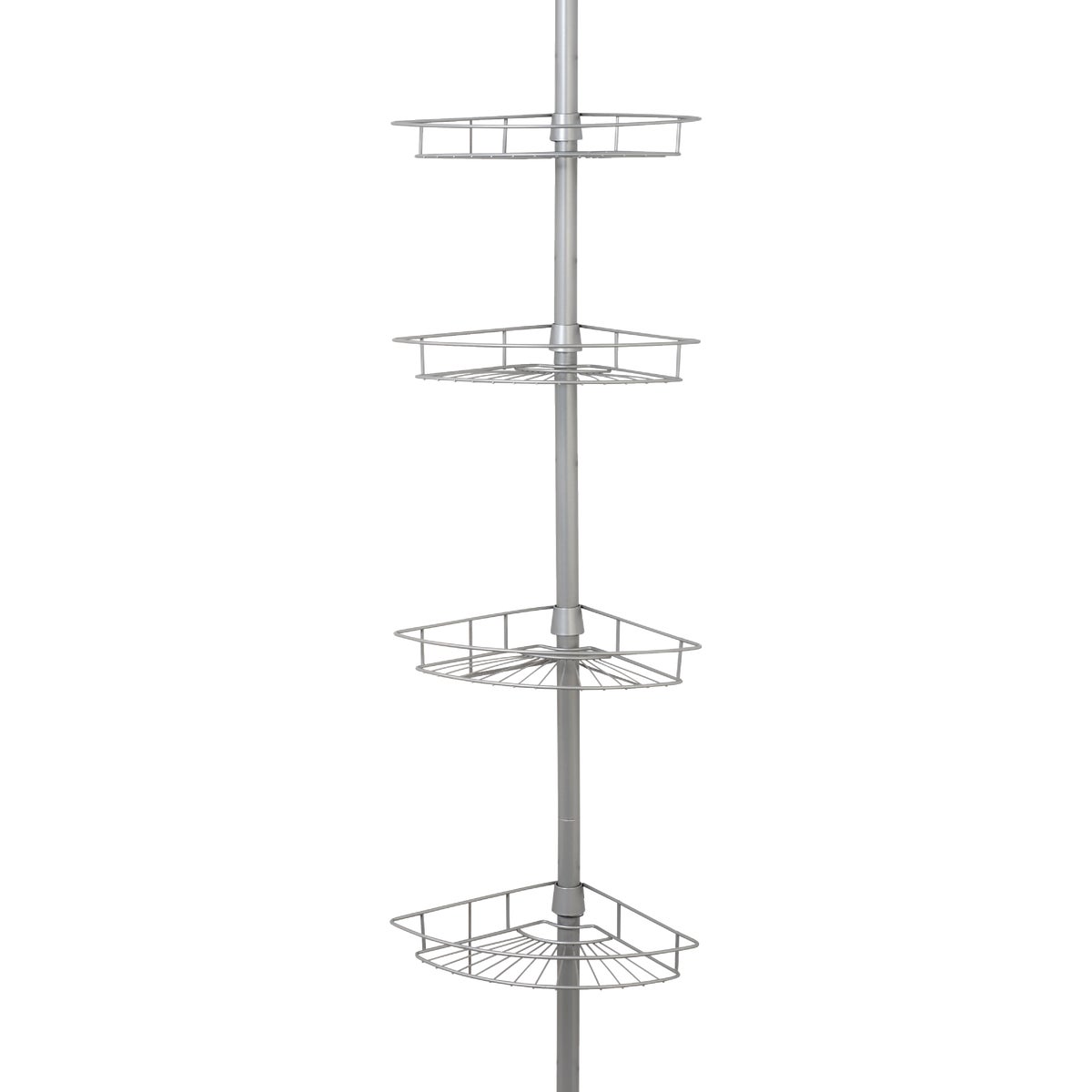 Zenith Zenna Home Metal 12 In. x 97 In. Shower Caddy