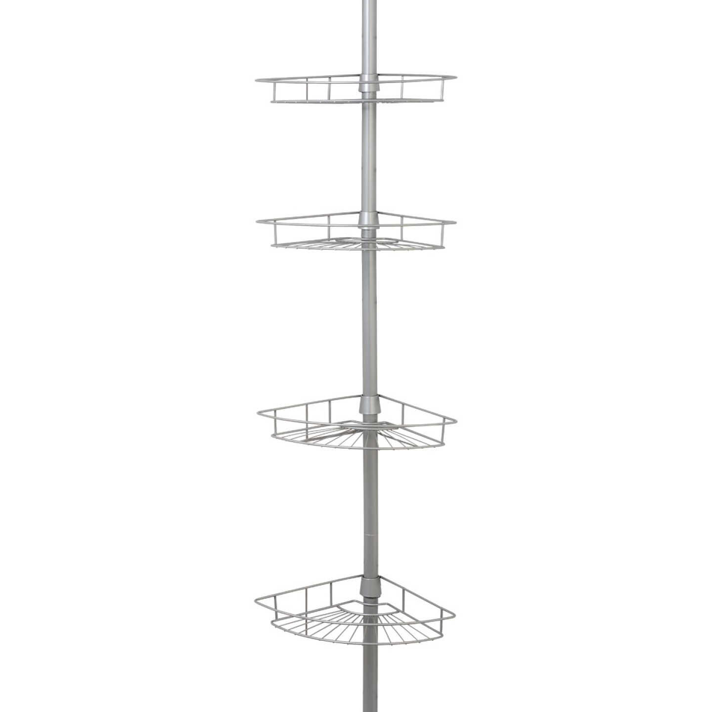 Zenith Zenna Home Metal 12 In. x 97 In. Shower Caddy Image 1